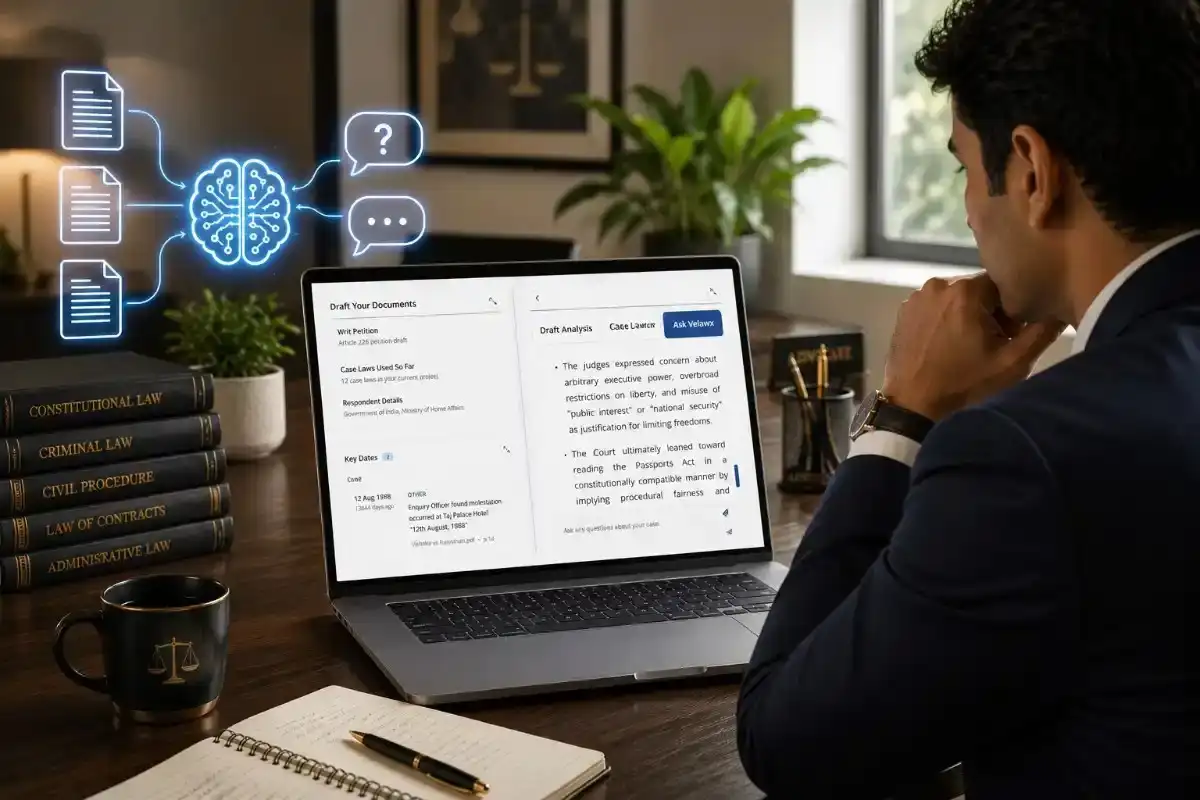 AI assistant answering questions about a document